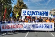 Veliki protest reprezentativnih sindikata prosvete: Veće plate ili štrajk