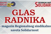 Sedmi broj regionalnog sindikalnog magazina Glas radnika posvećen platformskom radu