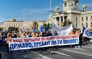 Sindikati prosvetara organizovali veliki protest u Beogradu: Da Vlada ispuni šta je obećala