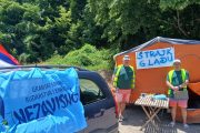 Solidarnost sa otpuštenim rudarima rudnika Lece pokazuju njihove kolege širom Srbije