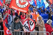 Novi sindikalni protesti u Briselu: Predloženi „28. režim EU“ ugrožava zarade i prava radnika